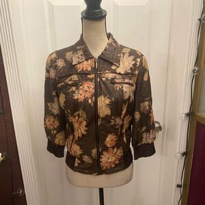 Nerissimo 3/4 sleeve jacket, XS, made in Italy, worn once, excellent condition